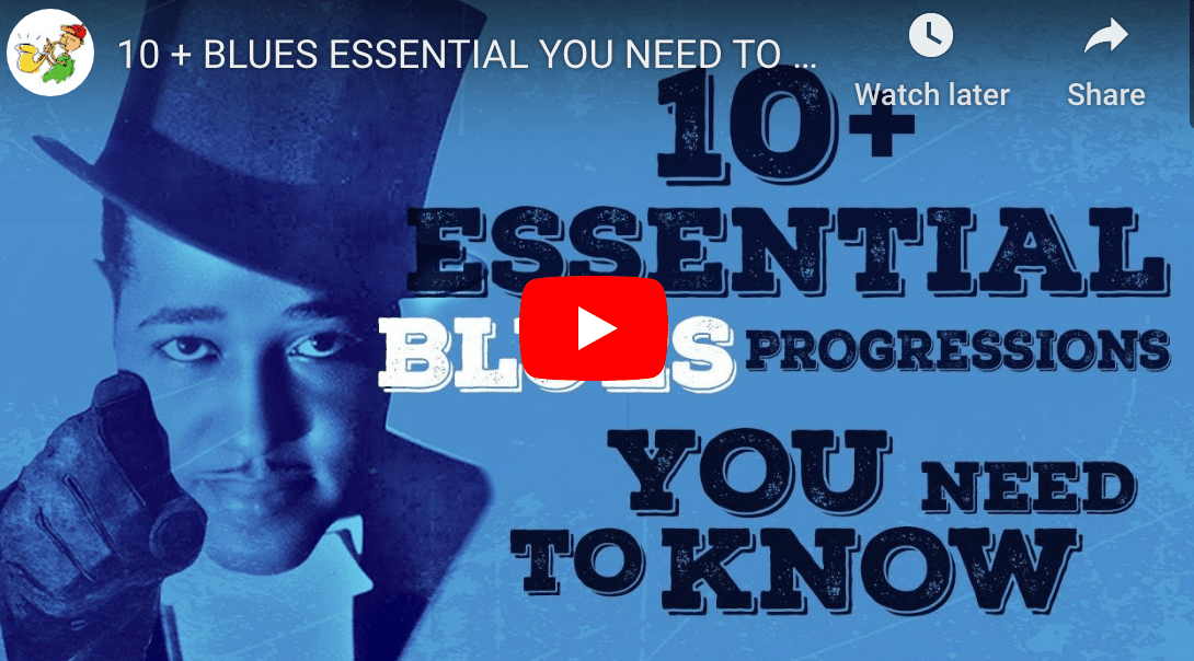 10 + BLUES ESSENTIAL YOU NEED TO KNOW - tutorial - Jazzduets