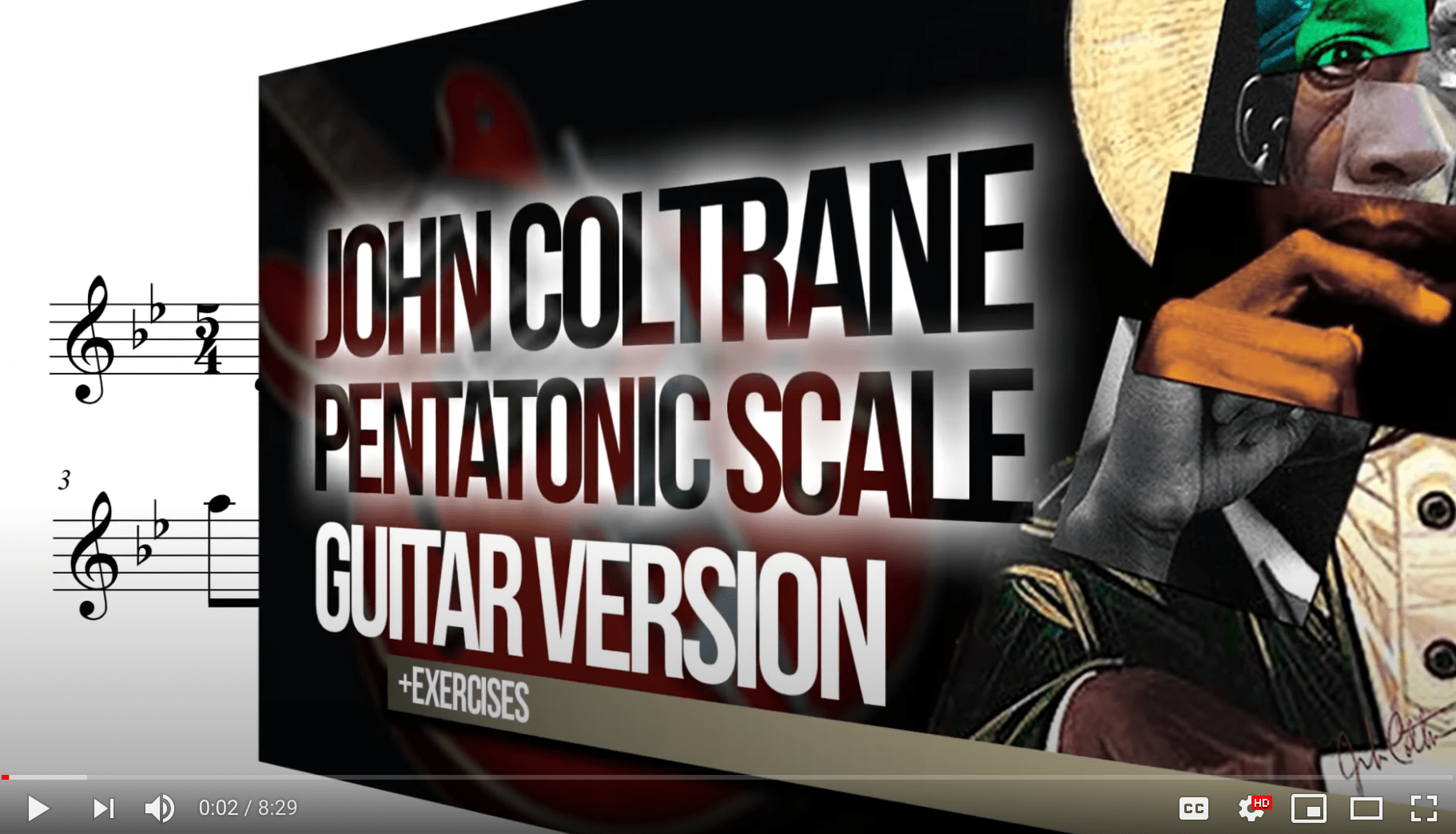 The John Coltrane Pentatonic guitar version - Jazzduets