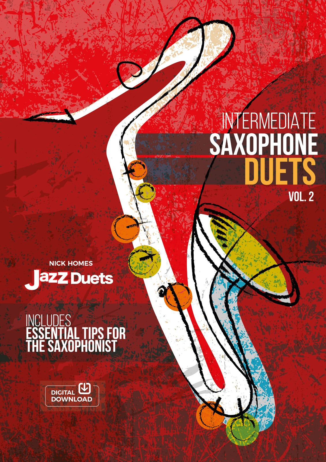 Saxophone Jazz Blues duets