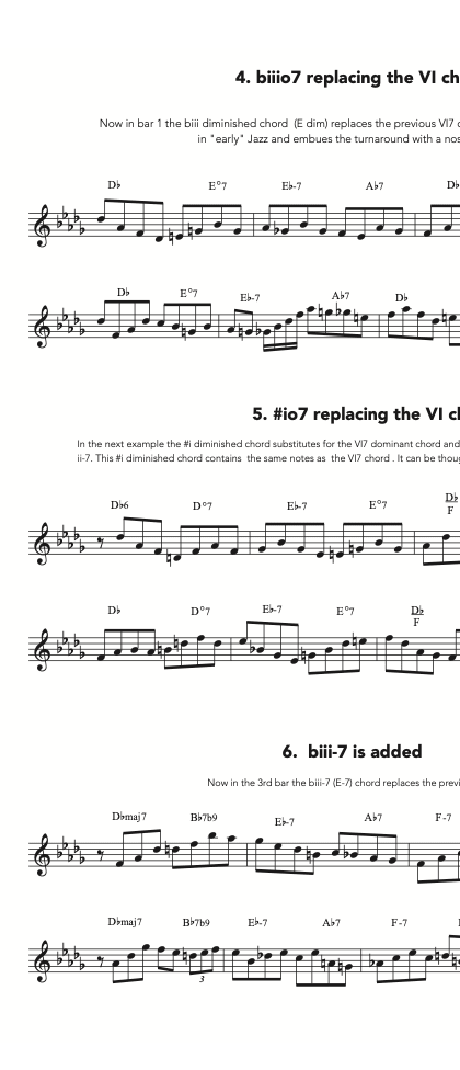 8 Essential Jazz turnarounds you must know - Jazzduets