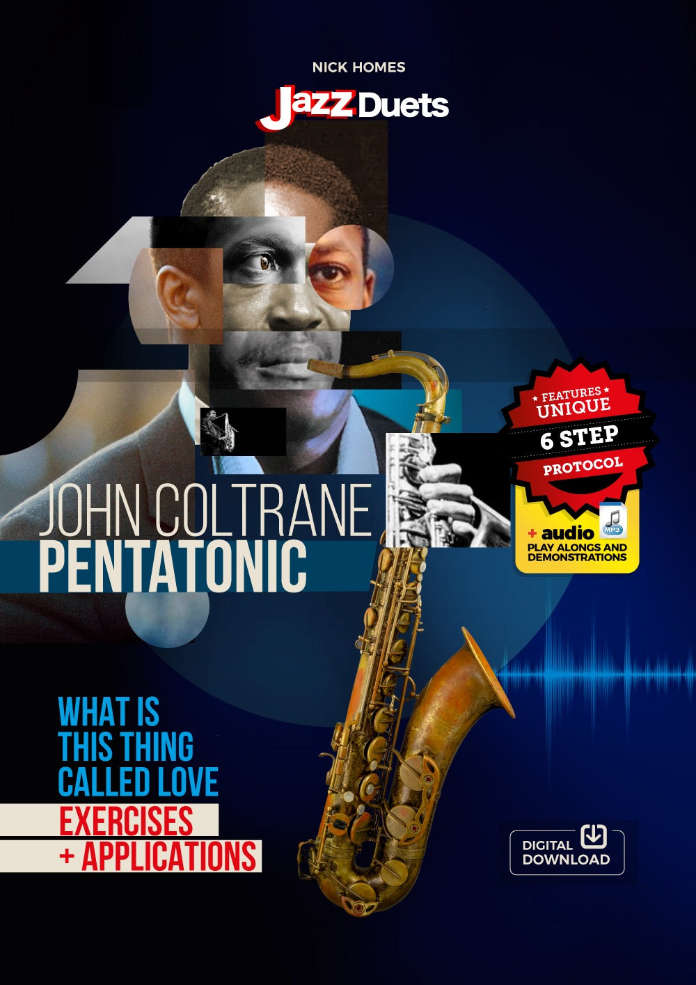 Coltrane Pentatonic "What is this thing called love" exercises