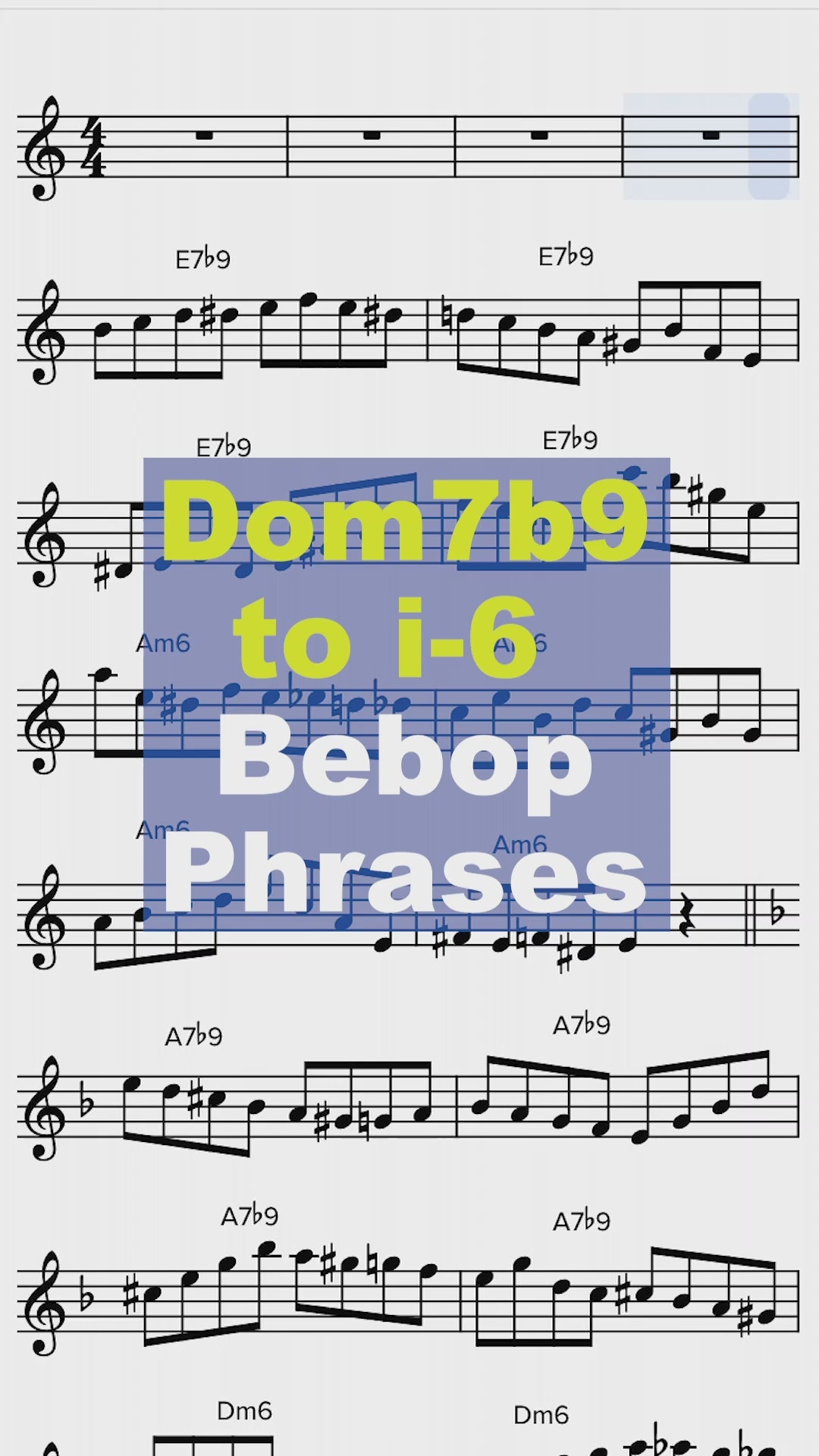 Thesaurus of Bebop Scales