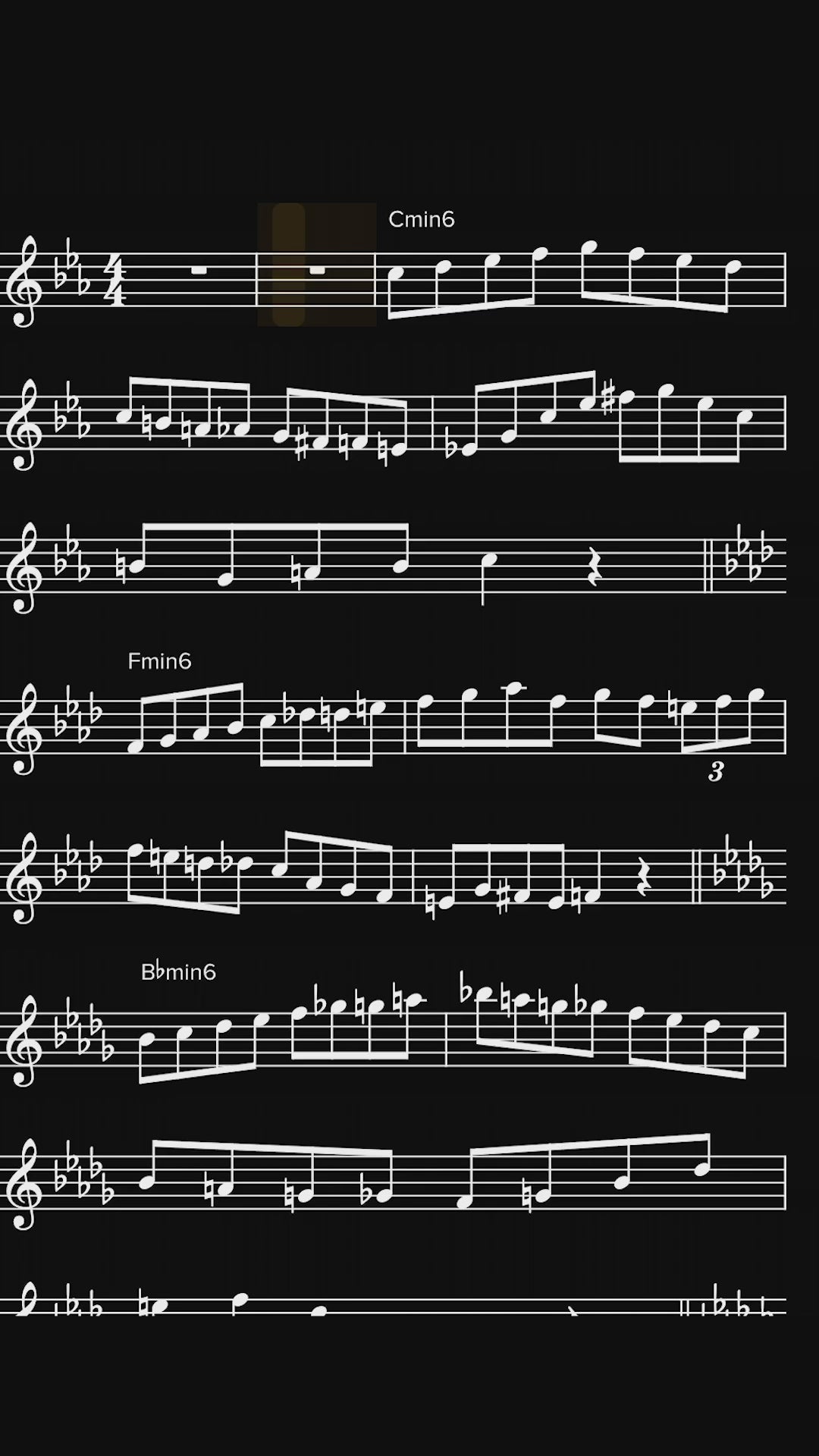 Thesaurus of Bebop Scales