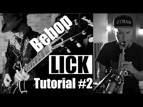 84 Bebop licks (All Instruments plus Guitar Version)