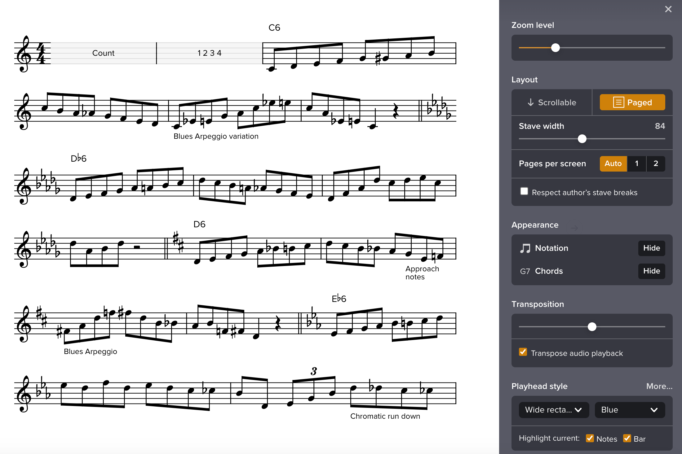 The Art of Bebop Scales (online course)