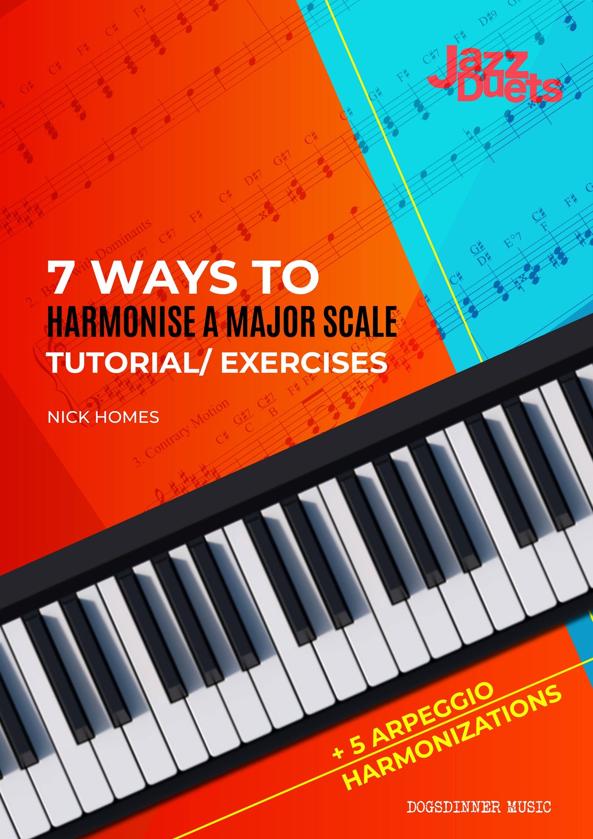 7 ways to harmonise a major scale -jazzduets