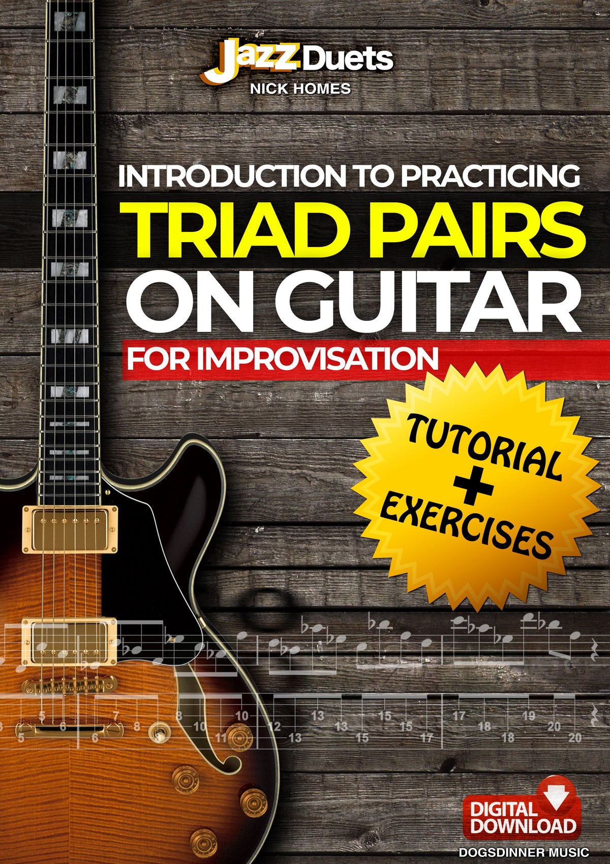 Introduction to Practicing Triad Pairs on Guitar- Digital download
