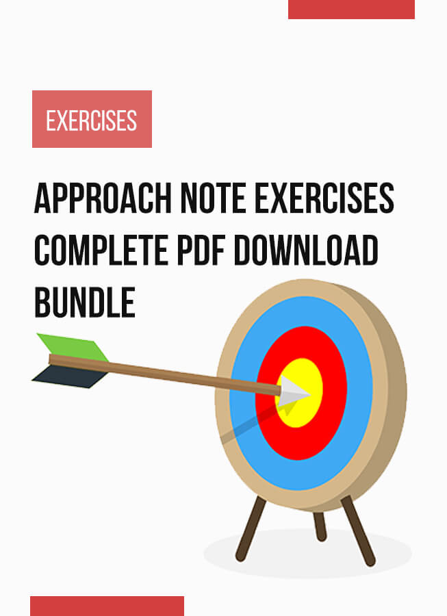 Approach Note Exercises complete bundle
