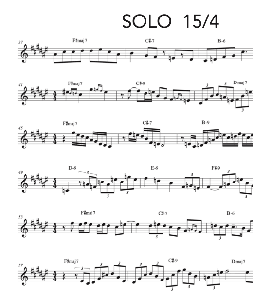 Odd Time Signature Exercises - Digital Download - Jazzduets