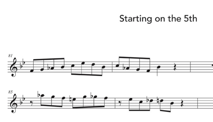 84 Bebop licks (All Instruments plus Guitar Version)