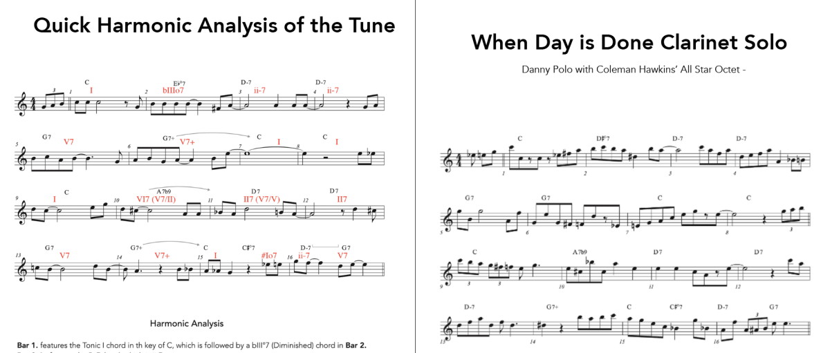 How to Analyse a Jazz solo + Exercises Master class - Jazzduets