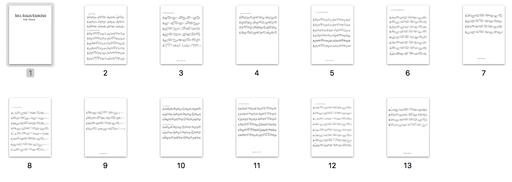 Soul Scale Exercises for improvisation - All Instruments (upgraded version)