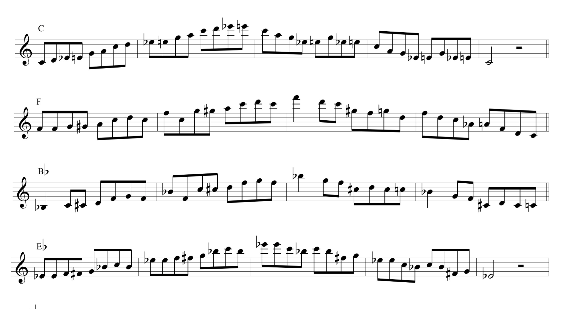 Soul Scale Lines -Jazzduets