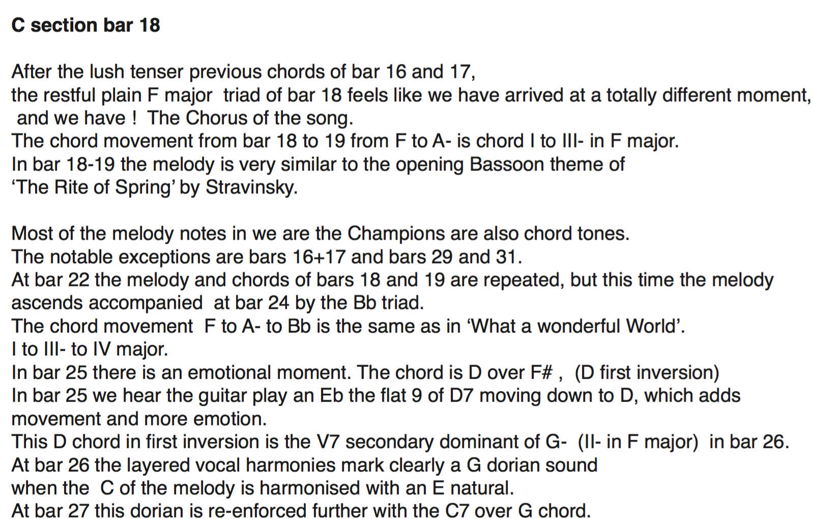 we are the champions analysis -jazzduets