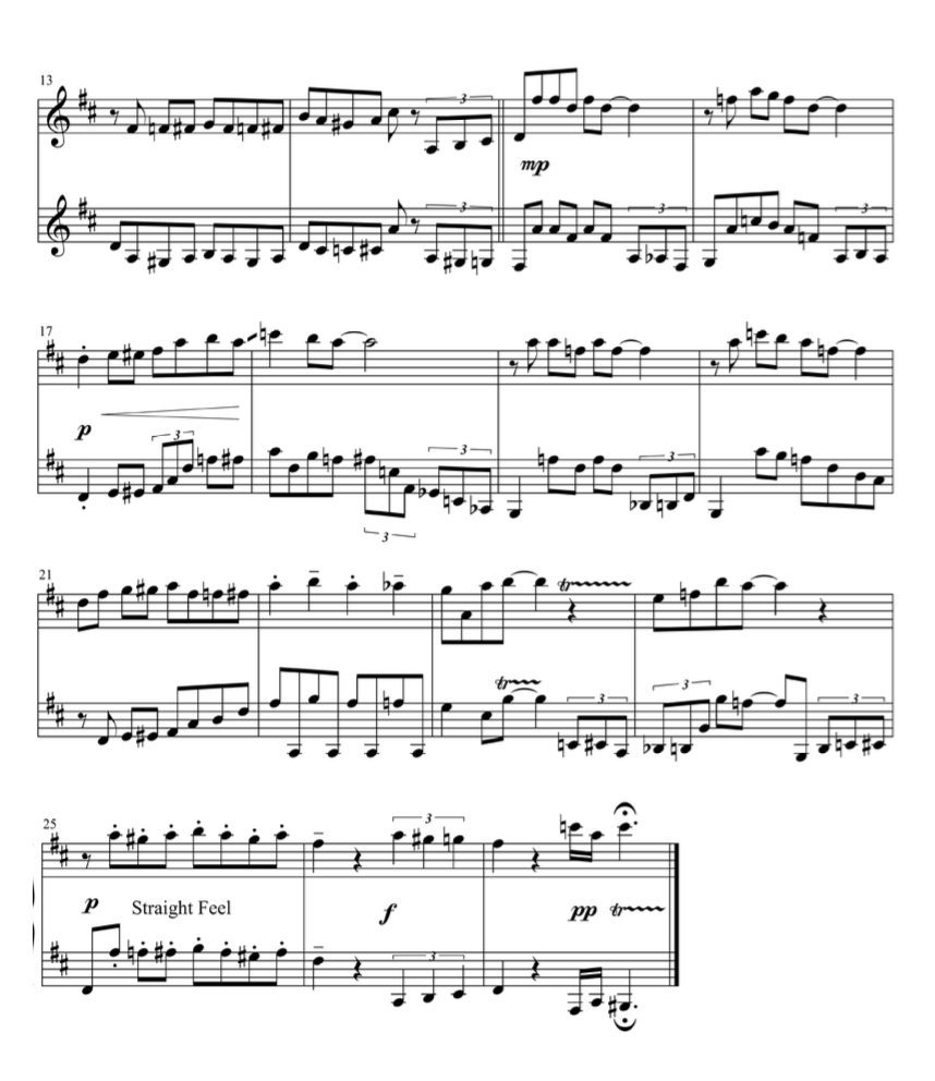 Intermediate Trumpet Jazz Duets-2