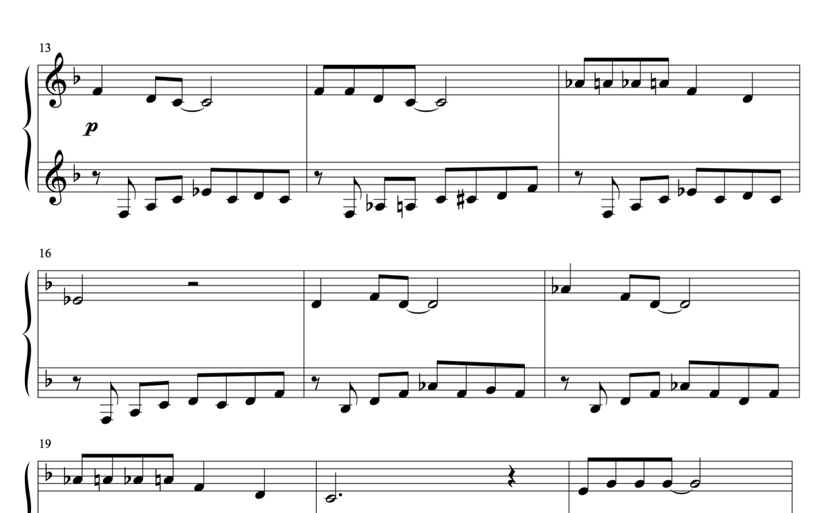 Easy Clarinet Jazz Duet - sample 2