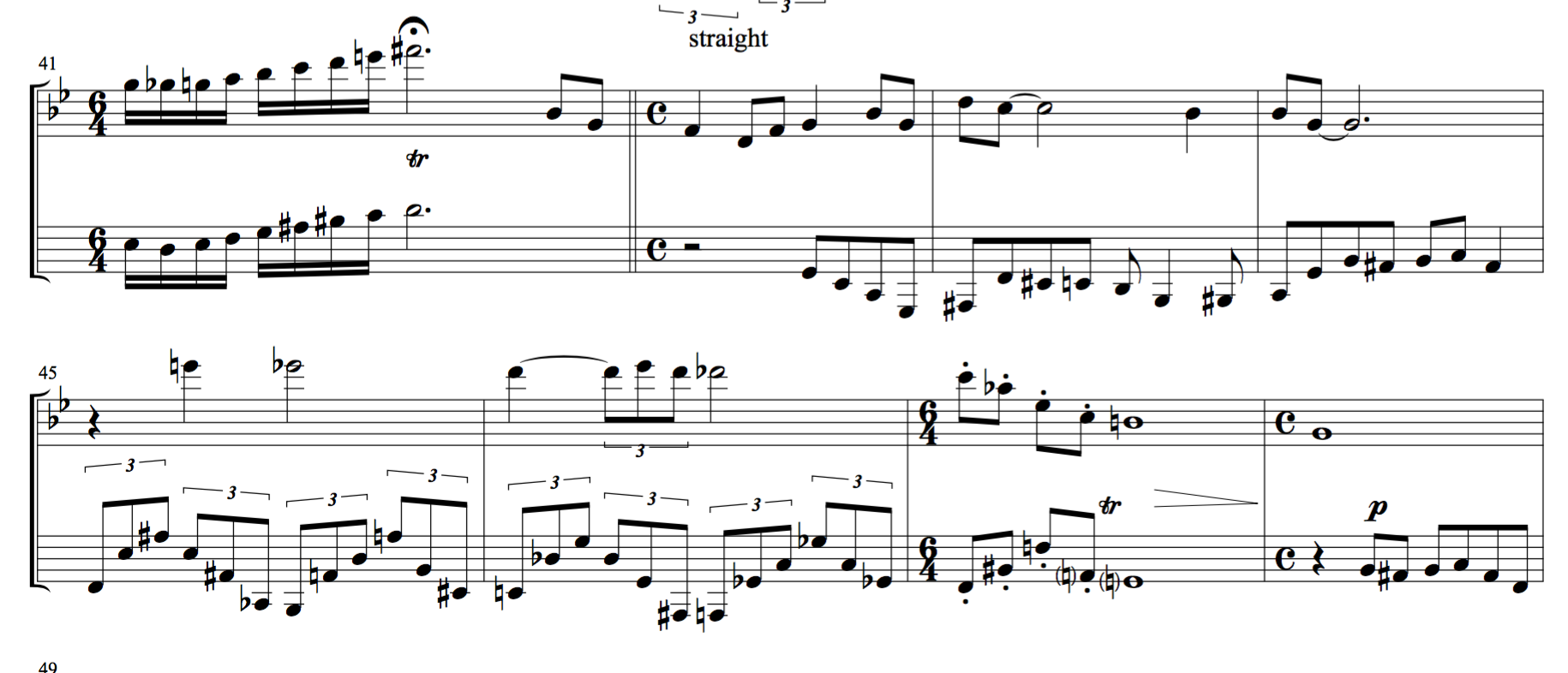 Flute + Clarinet Jazz Duets-Volume 2 Nick Homes summertime