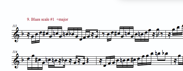12 studies on a minor 7 vamp - digital PDF+ Mp3 backing track.