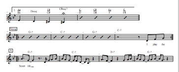 Street life song analysis
