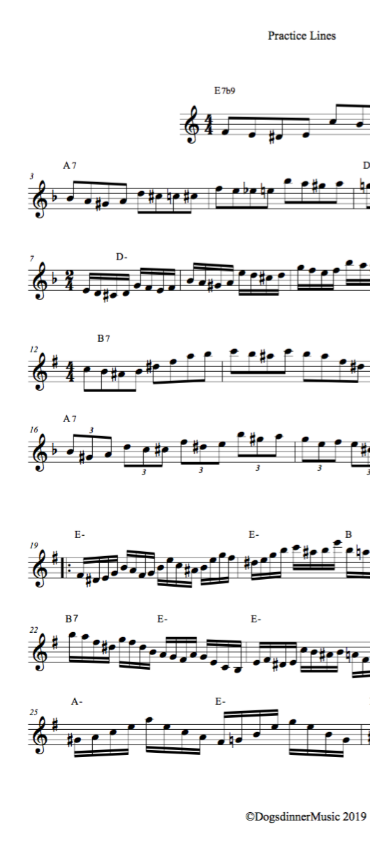 Killer lick- Jazz duets- exercises