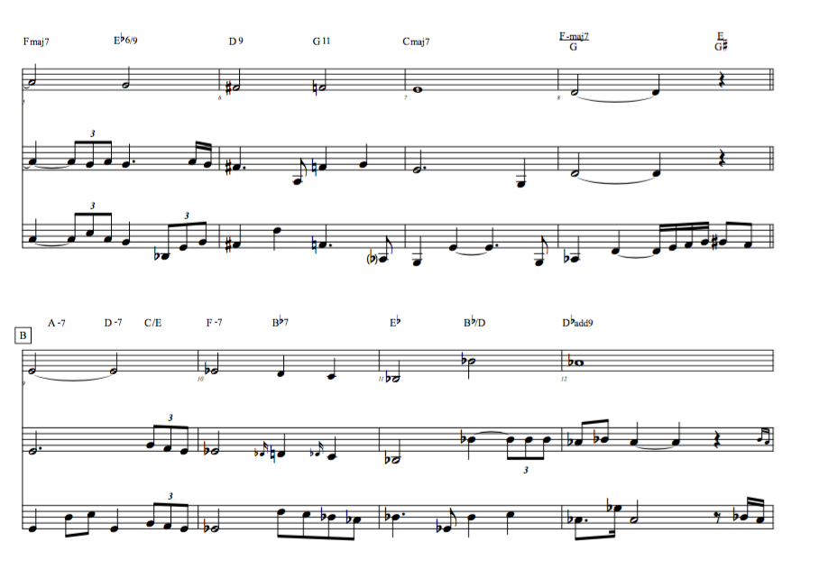 Pat Metheny - Jazz duets long tones- Always and Forever