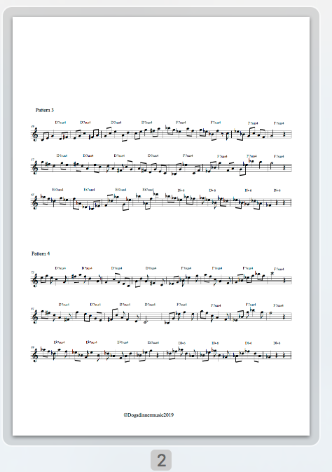 Rhythmic Improvisation exercises with Triad Pairs (Maiden Voyage)