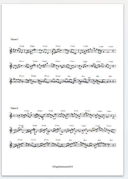 Rhythmic Improvisation exercises with Triad Pairs (Maiden Voyage)