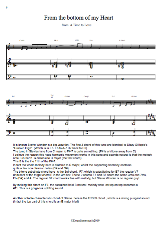 Stevie Wonder Amazing Tritone Substitution Tutorial