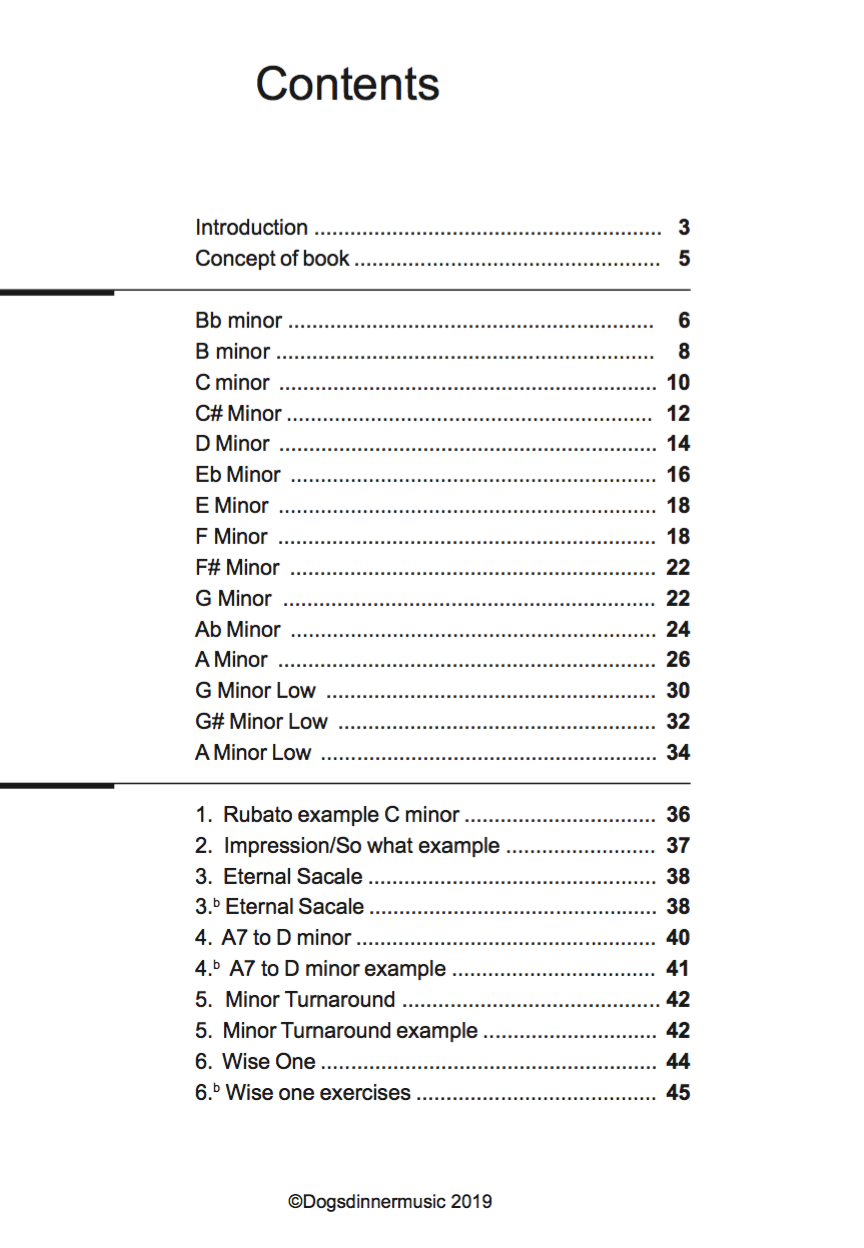 John Coltrane Pentatonic- exercises/theory digital download.