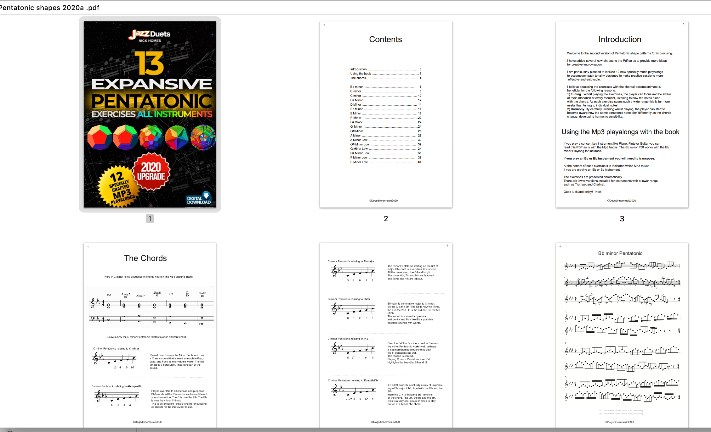 Pentatonic  Expansion Shape 'Package'