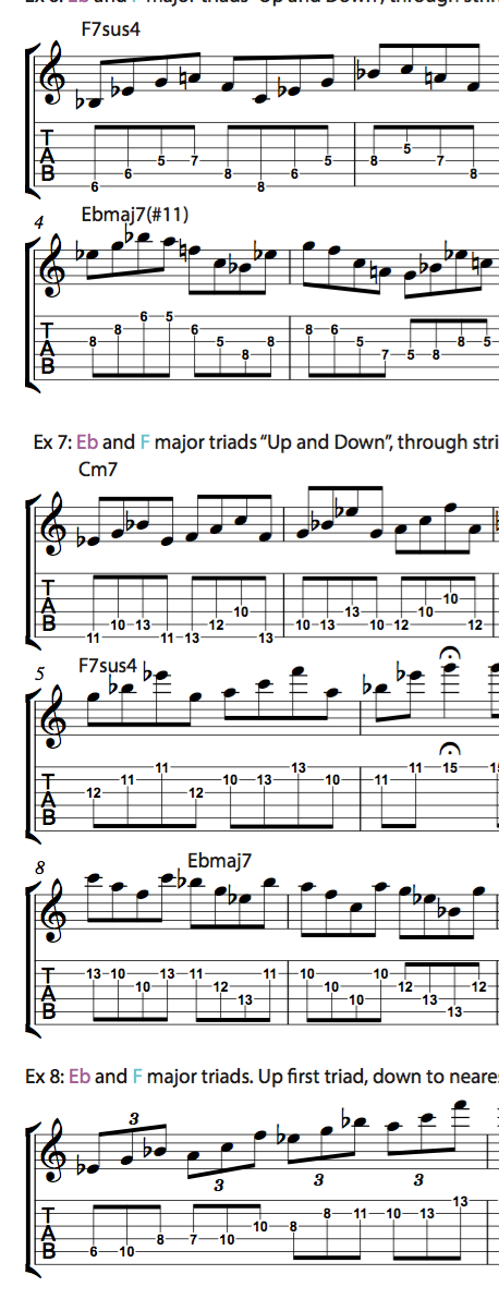 Introduction to Practicing Triad Pairs on Guitar- Digital download
