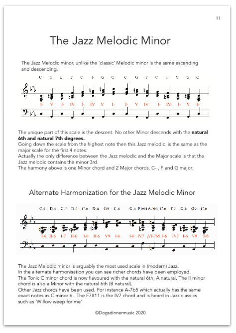 Essential Minor Harmonic Exercises mini course