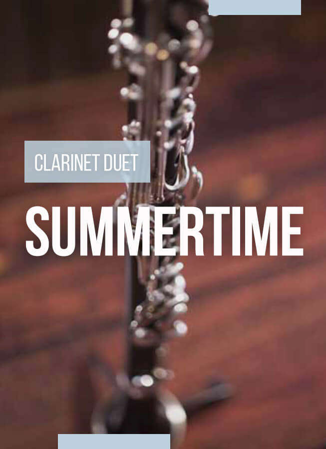 Summertime Clarinet Jazz Duet - Jazzduets