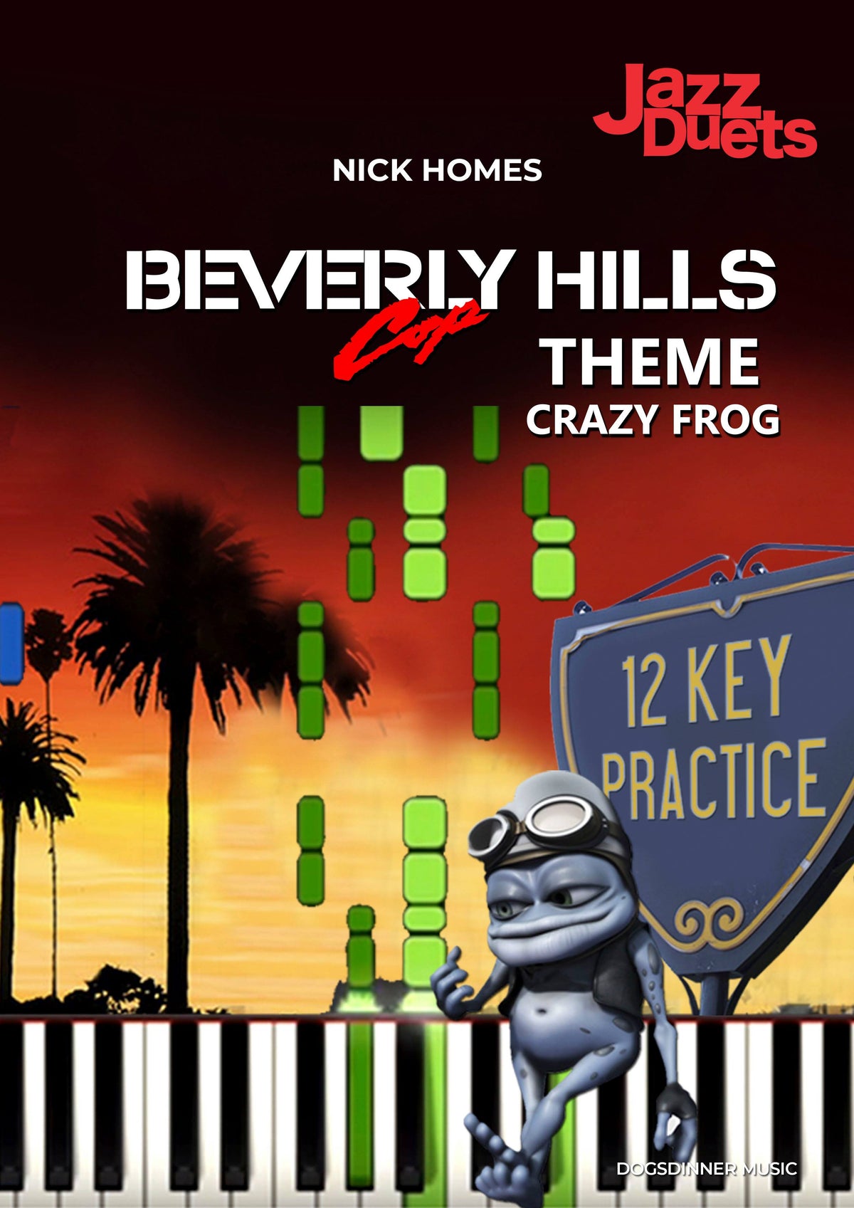 Beverly Hills Cop Theme/Crazy Frog  x 12 keys + analysis