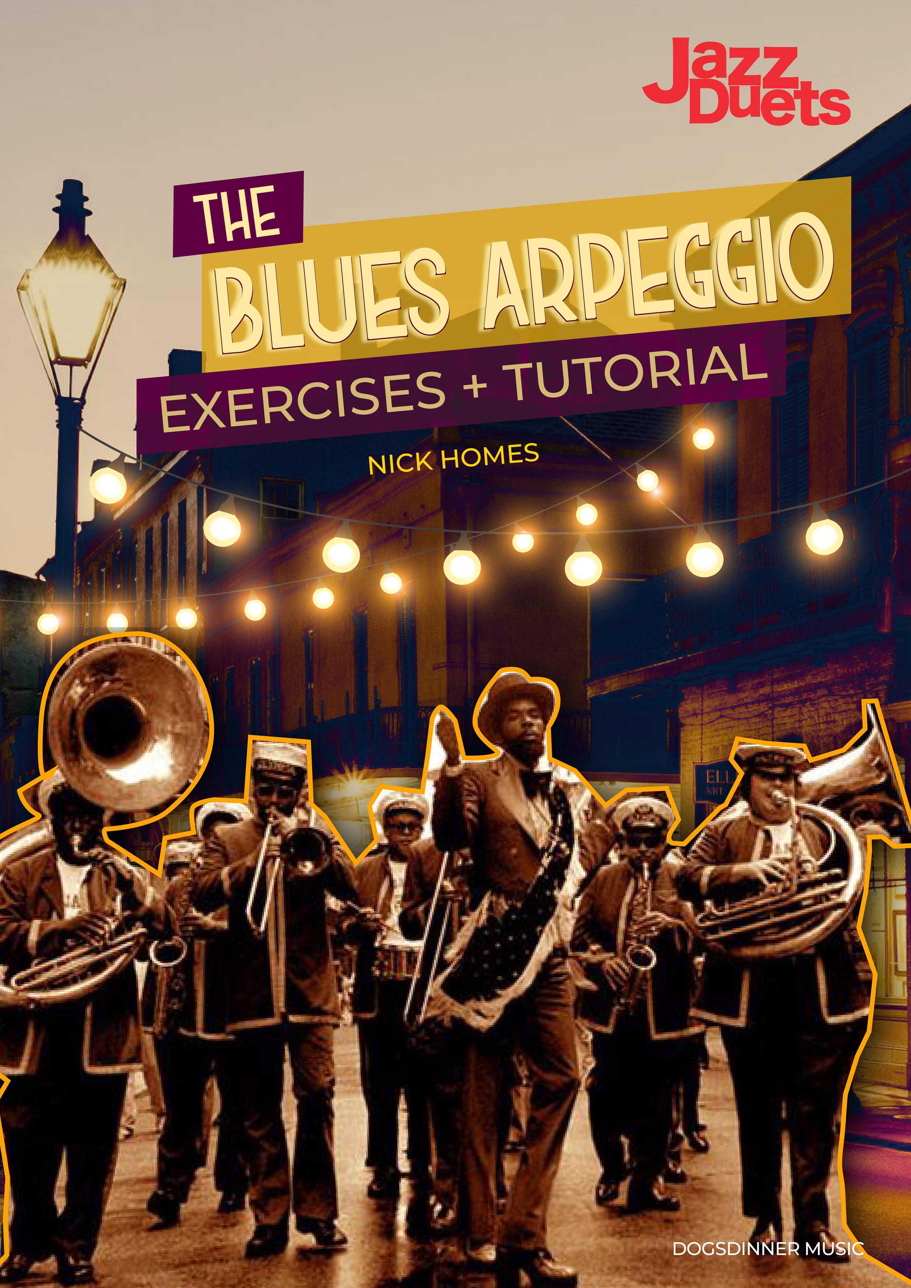 Blues arpeggio-jazz duets