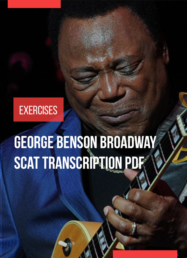 George Benson Broadway Solo Guitar Jazz analysis