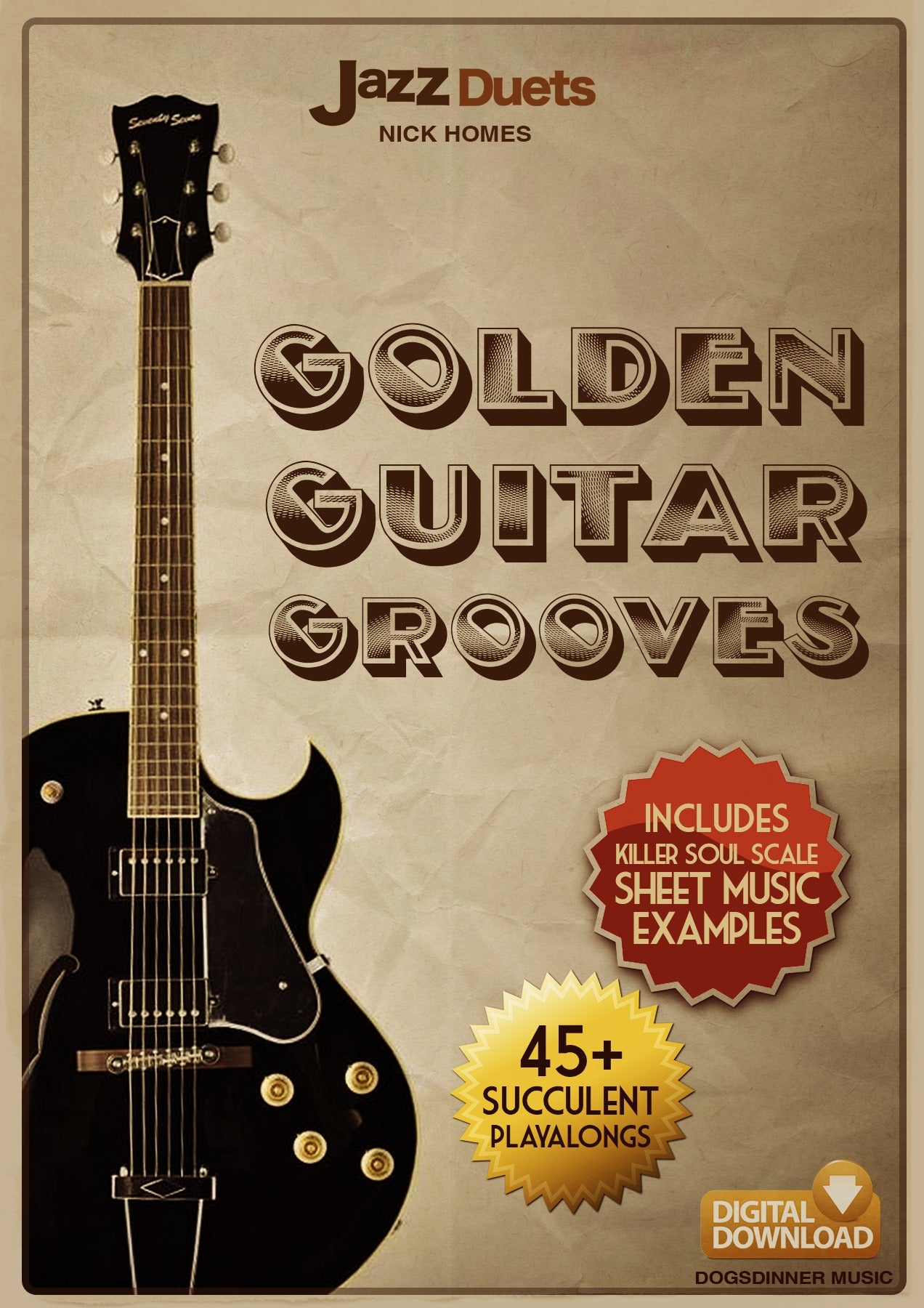 Golden Guitar Grooves + Licks – Jazzduetshop