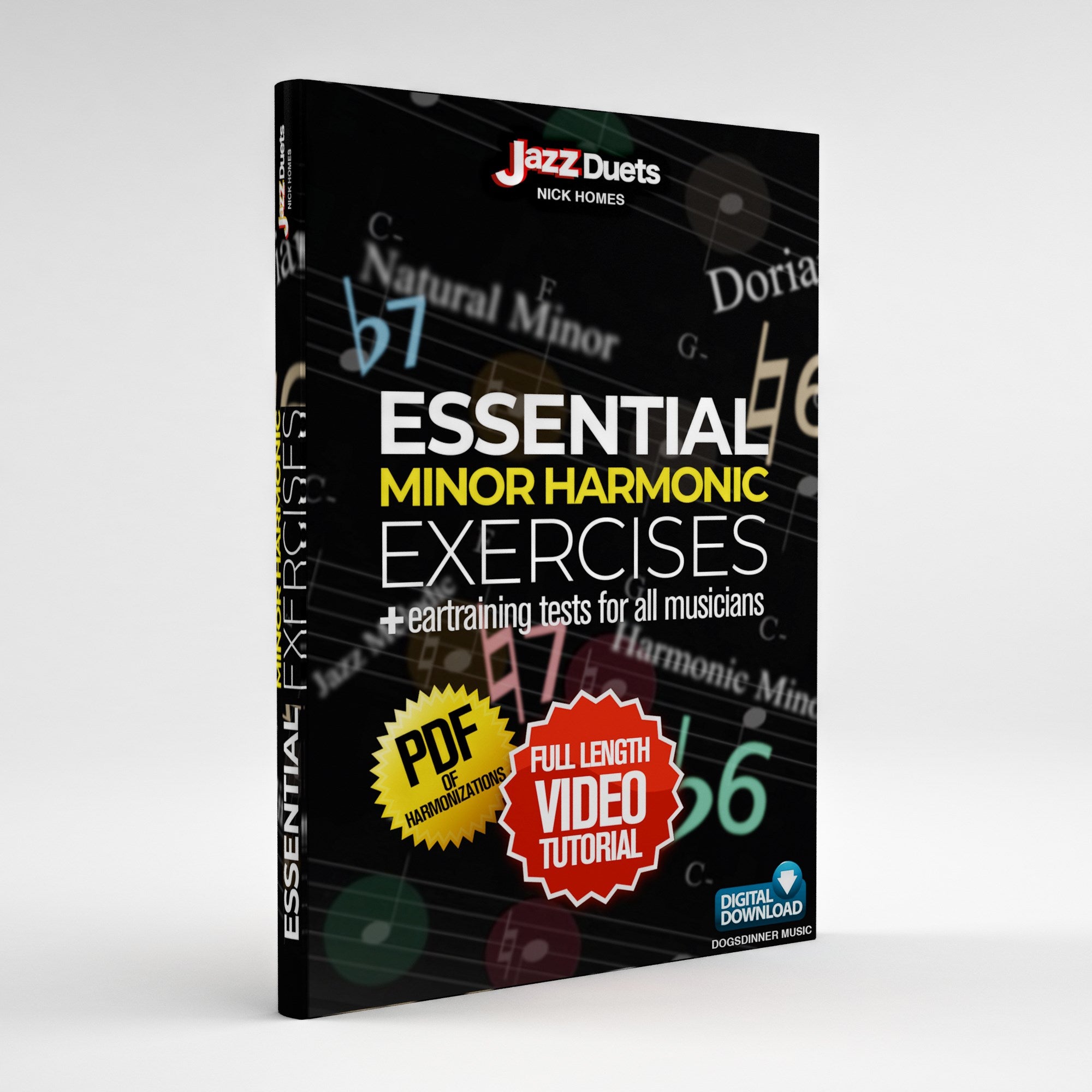 Essential Minor Harmonic exercises -Jazzduets